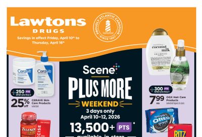 Lawtons Drugs (NS) Flyer April 10 to 16