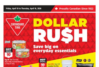 Canadian Tire (ON) Flyer April 10 to 16