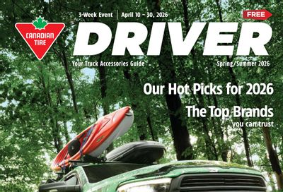 Canadian Tire Driver Catalogue April 10 to 30