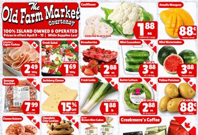 The Old Farm Market (Courtenay) Flyer April 9 to 15