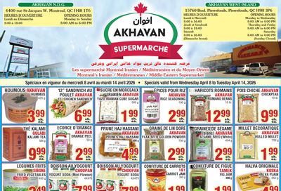 Akhavan Supermarche Flyer April 8 to 14