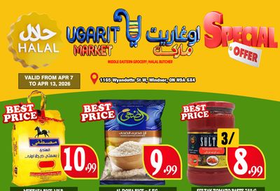 Ugarit Market Flyer April 7 to 13