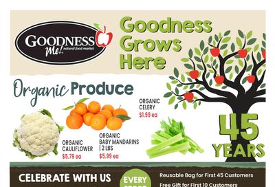 Goodness Me Flyer April 8 to 14
