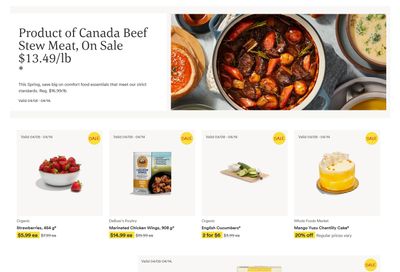 Whole Foods Market (ON) Flyer April 8 to 14