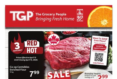 TGP The Grocery People Flyer April 9 to 15