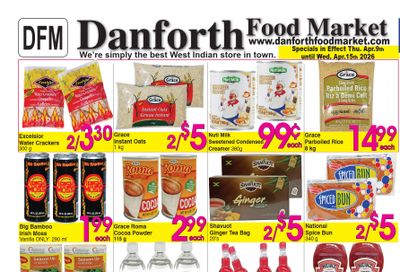 Danforth Food Market Flyer April 9 to 15