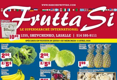 Frutta Si Flyer April 9 to 15