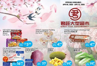Kings Fair Supermarket Flyer April 9 to 15