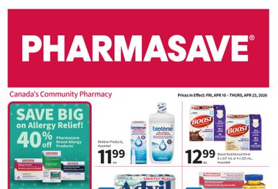 Pharmasave (Atlantic, ON & West) Flyer April 10 to 23