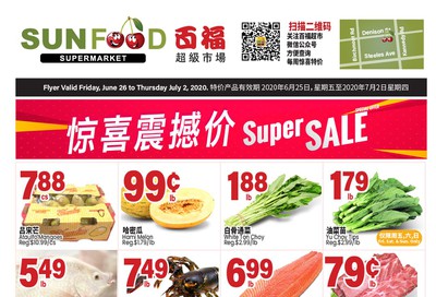 Sunfood Supermarket Flyer June 26 to July 2