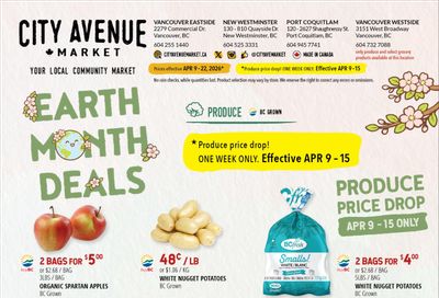 City Avenue Market Flyer April 9 to 22