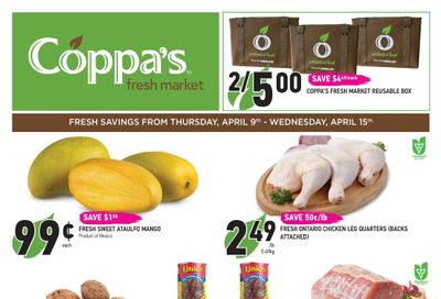 Coppa's Fresh Market Flyer April 9 to 15