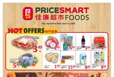 PriceSmart Foods Flyer April 9 to 15
