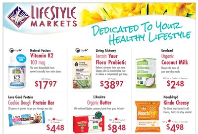 Lifestyle Markets Flyer April 8 to 26