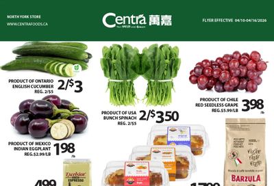 Centra Foods (North York) Flyer April 10 to 16