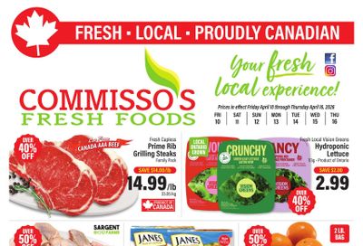 Commisso's Fresh Foods Flyer April 10 to 16