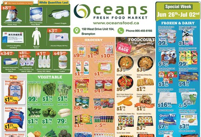 Oceans Fresh Food Market (Brampton) Flyer June 26 to July 2
