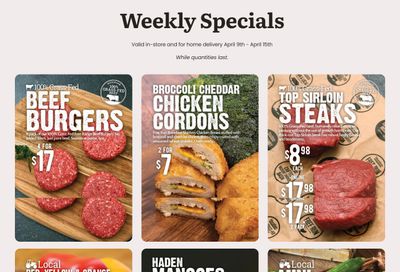 Meridian Farm Market Flyer April 9 to 15