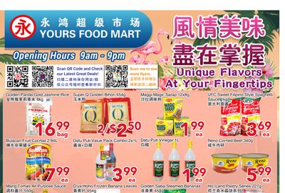 Yours Food Mart Flyer April 10 to 16