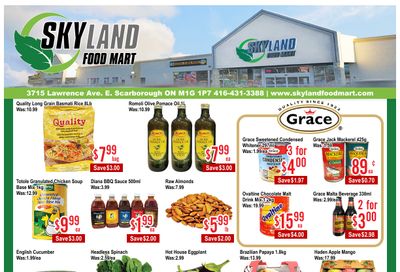 Skyland Food Mart Flyer April 10 to 16