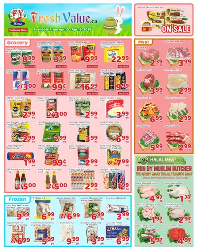 Fresh Value (Etobicoke) Flyer April 10 to 16