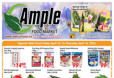 Ample Food Market (Brampton) Flyer April 10 to 16