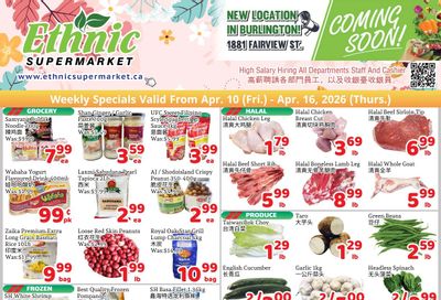 Ethnic Supermarket (Milton) Flyer April 10 to 16