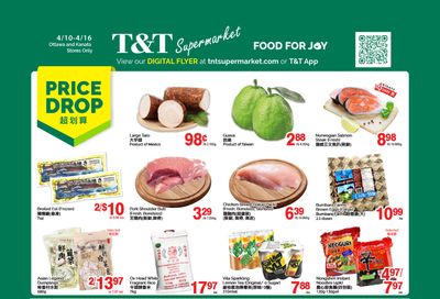 T&T Supermarket (Ottawa & Kanata) Flyer April 10 to 16