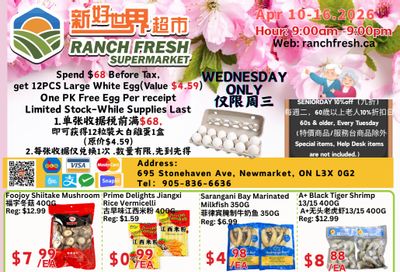 Ranch Fresh Supermarket Flyer April 10 to 16