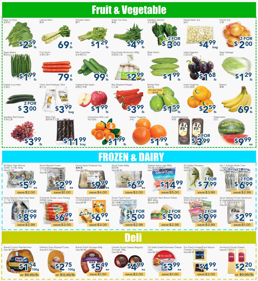 Oceans Fresh Food Market (Mississauga) Flyer April 10 to 16