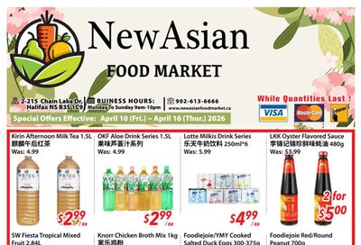 New Asian Food Market Flyer April 10 to 16