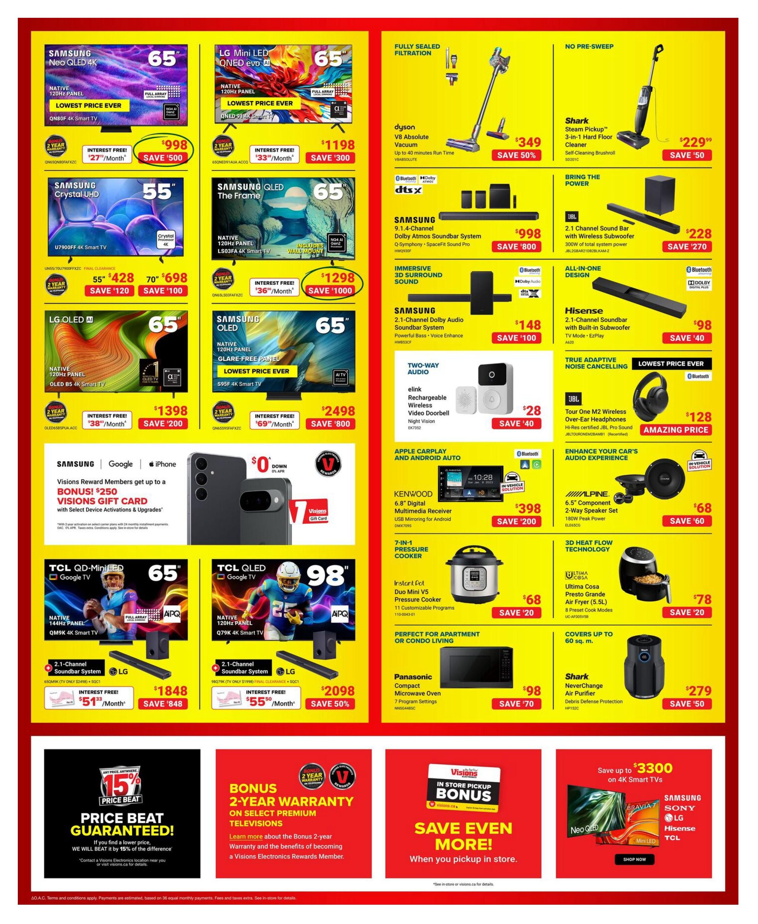 Visions Electronics Flyer April 10 to 16