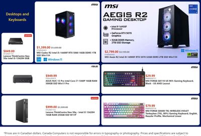 Canada Computers Flyer April 10 to 16