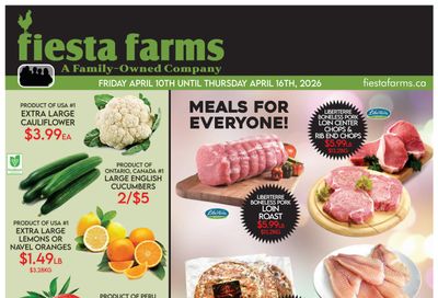 Fiesta Farms Flyer April 10 to 16