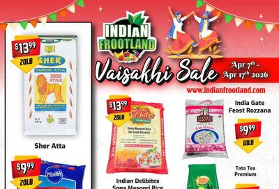 Indian Frootland Flyer April 7 to 17