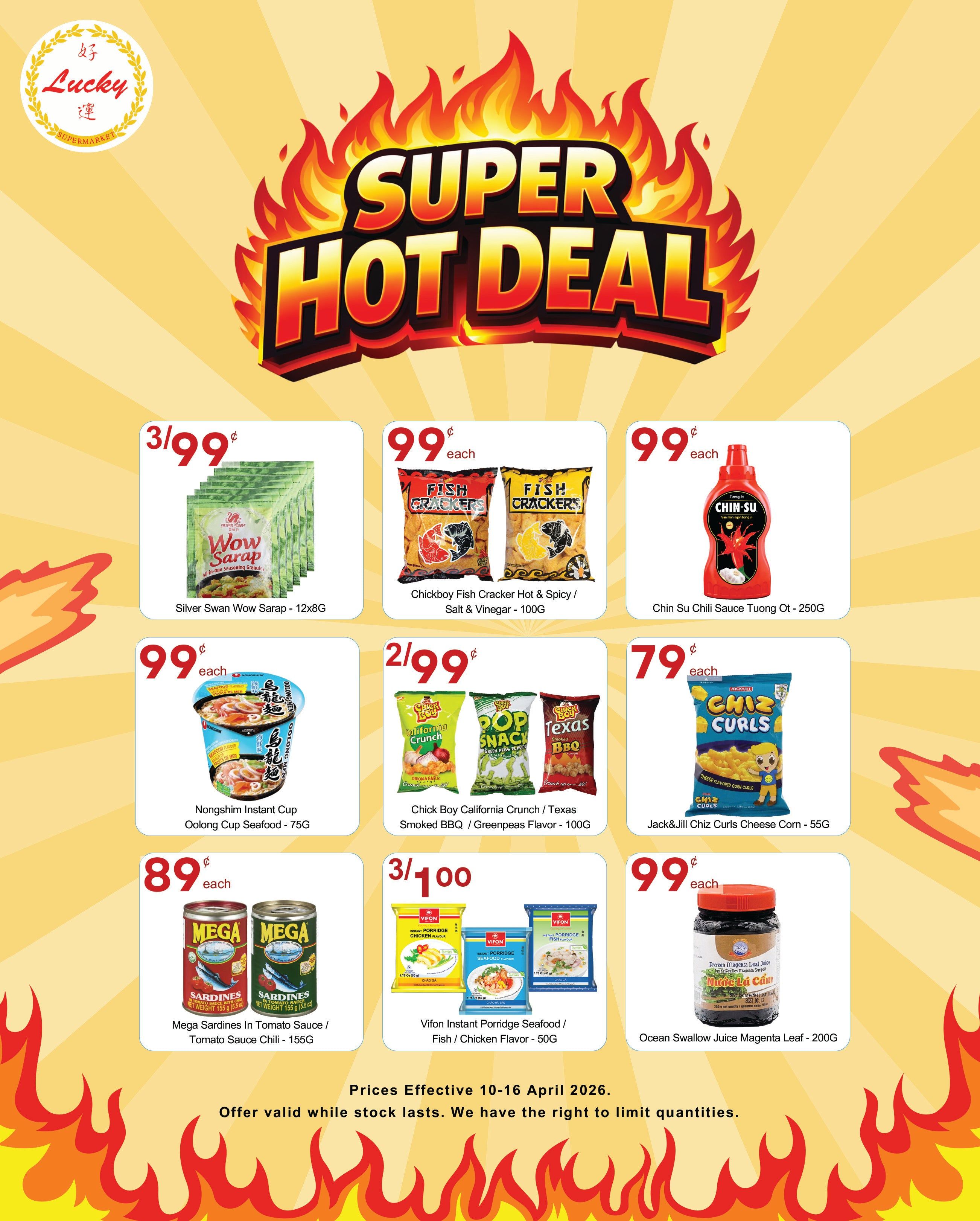 Lucky Supermarket (Winnipeg) Flyer April 10 to 16