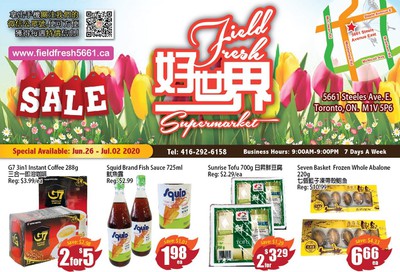 Field Fresh Supermarket Flyer June 26 to July 2