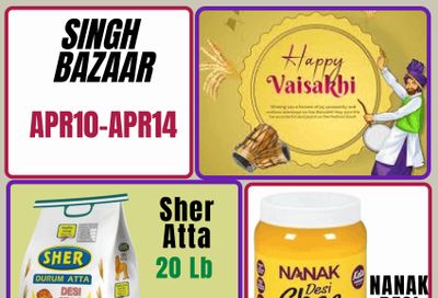 Singh Bazaar Flyer April 10 to 14