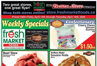 Fresh Market Foods Flyer April 10 to 16