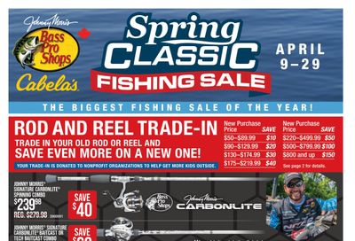 Bass Pro Shops Flyer April 9 to 29
