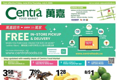 Centra Foods (Aurora) Flyer June 26 to July 2