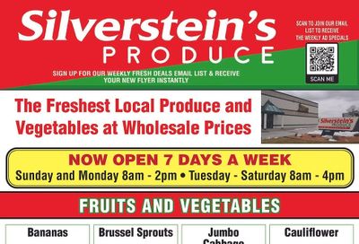 Silverstein's Produce Flyer April 14 to 18