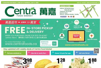 Centra Foods (Barrie) Flyer June 26 to July 2