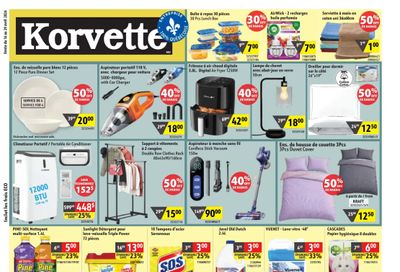 Korvette Flyer April 16 to 29
