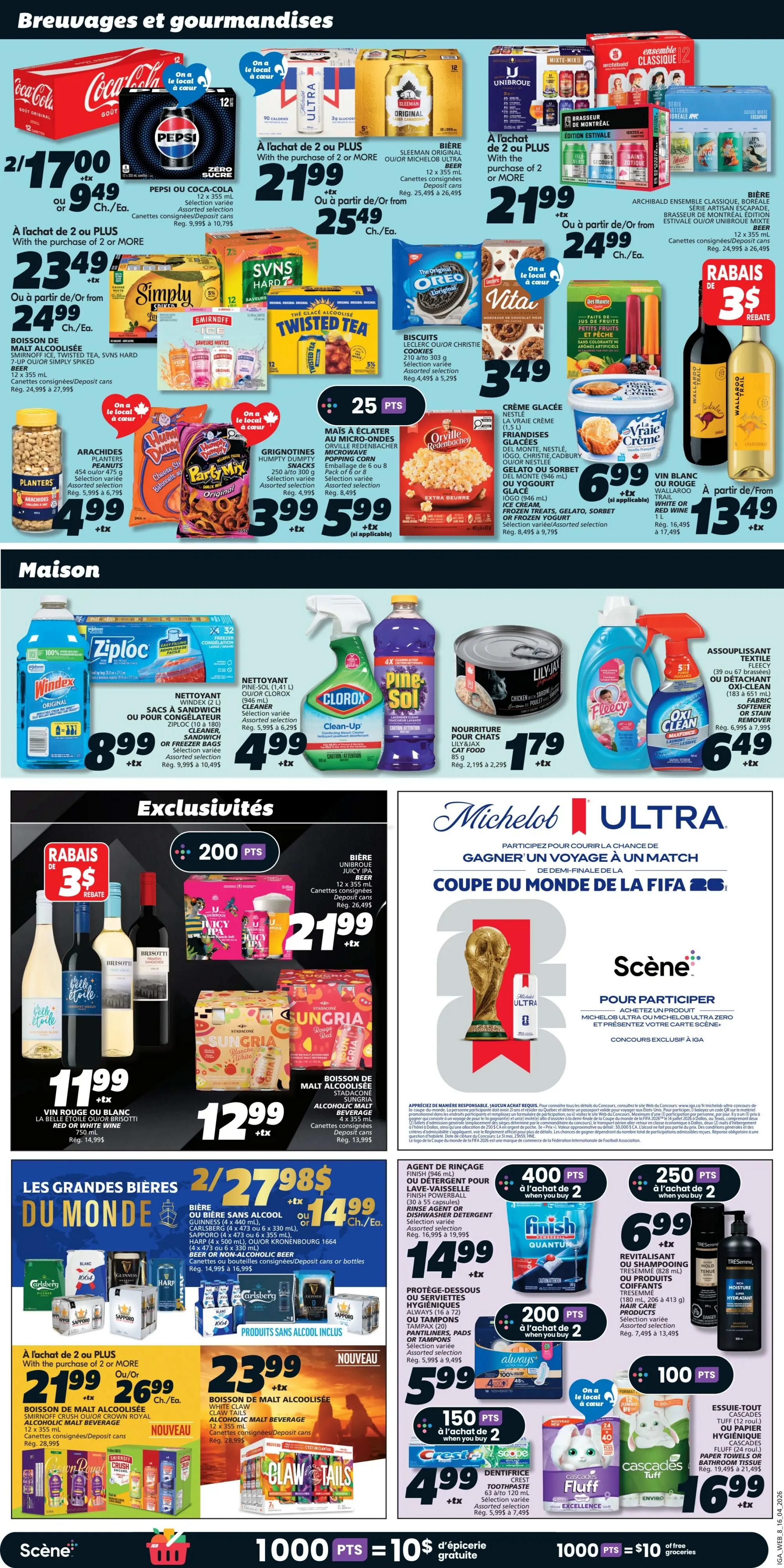 IGA (QC) Flyer April 16 to 22