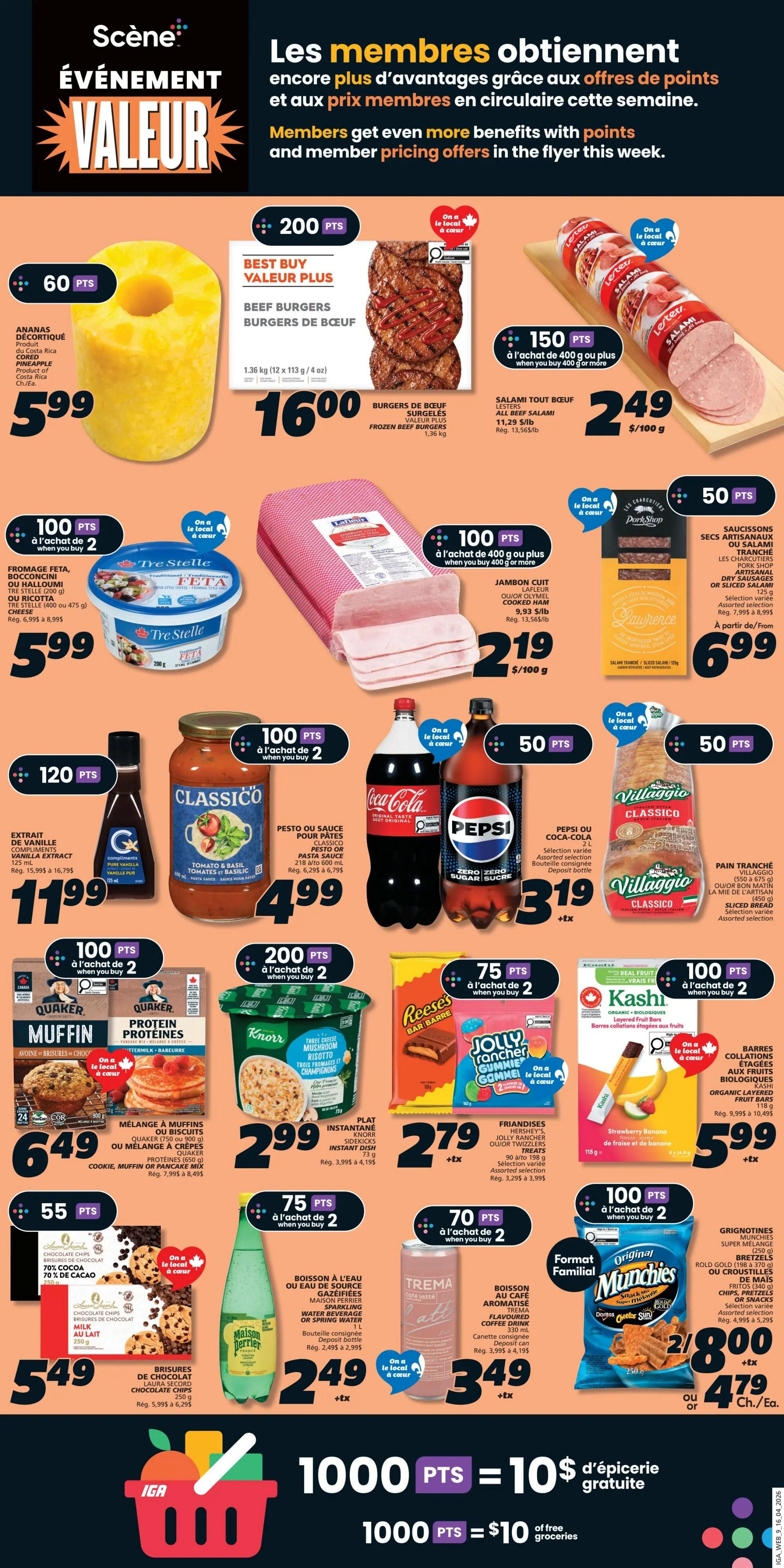 IGA (QC) Flyer April 16 to 22