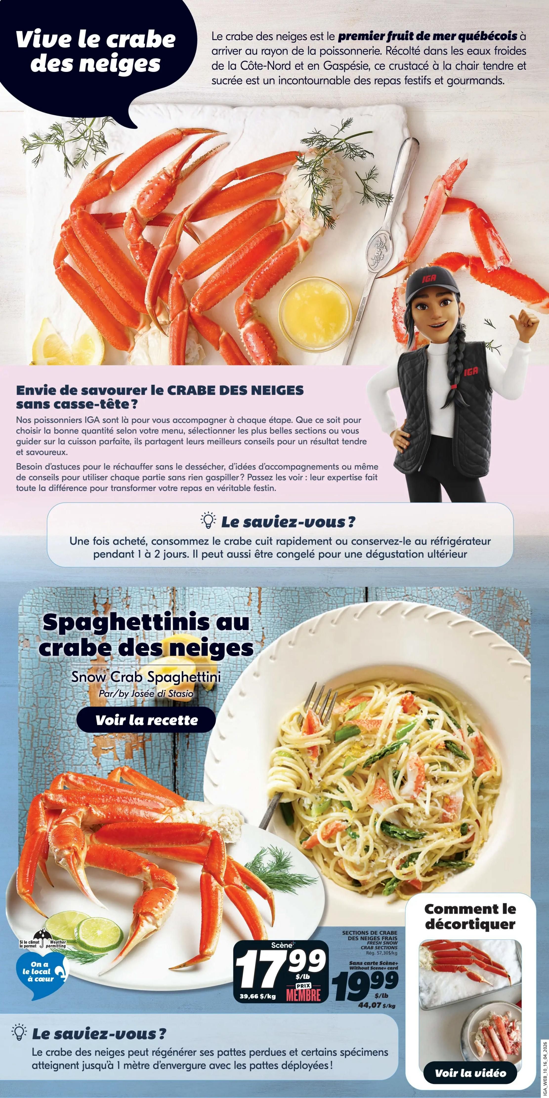 IGA (QC) Flyer April 16 to 22