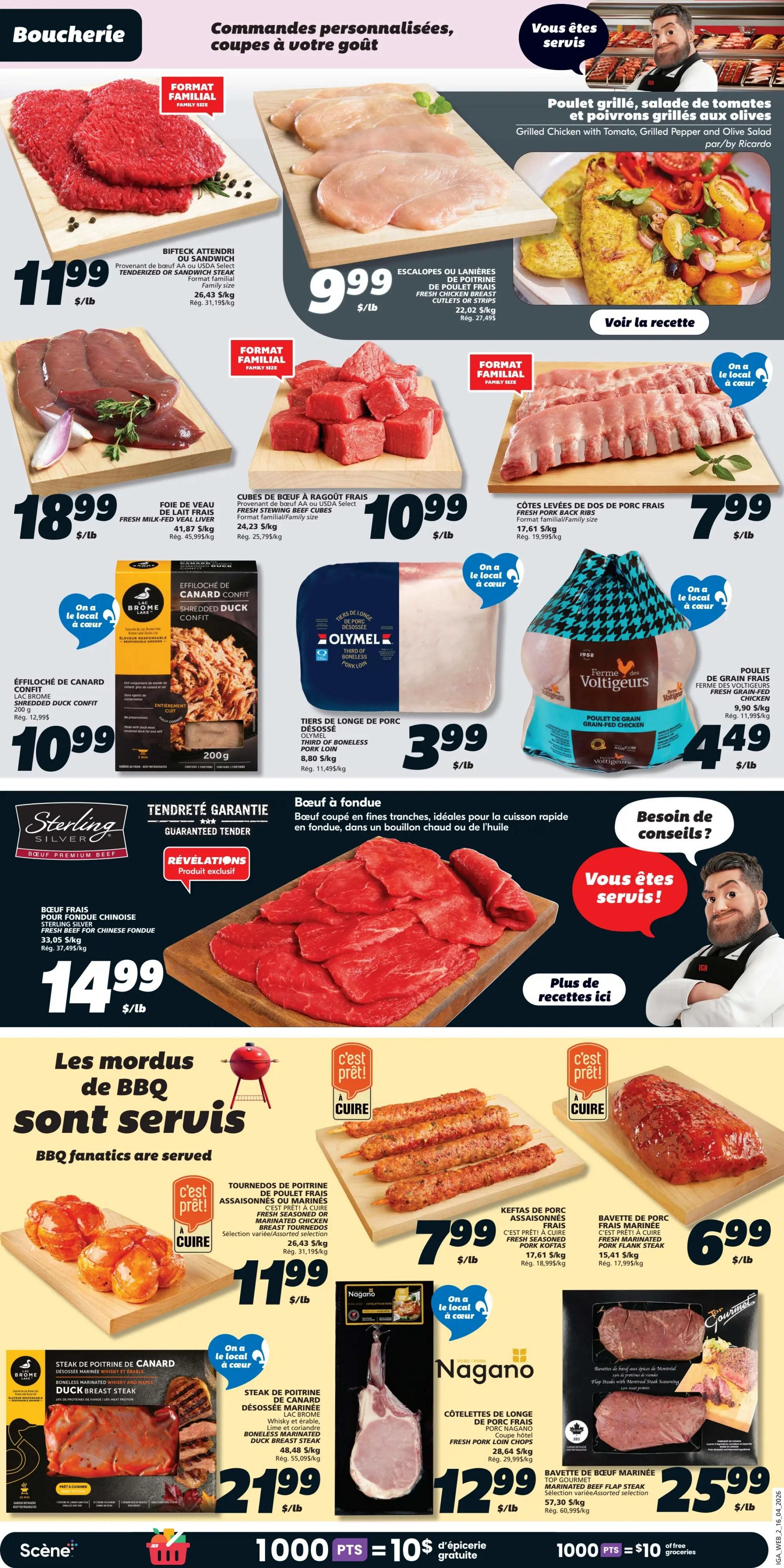 IGA (QC) Flyer April 16 to 22