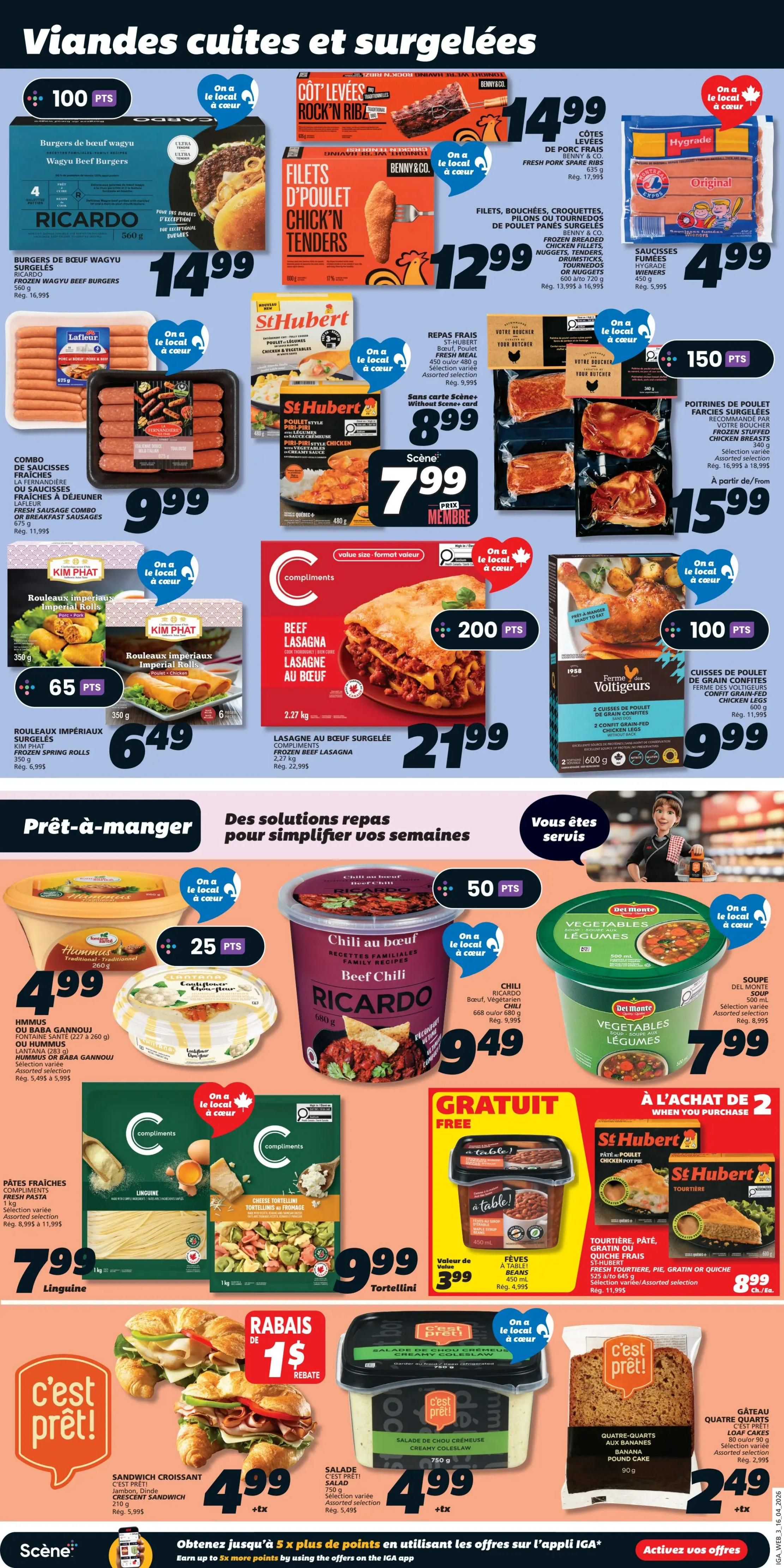 IGA (QC) Flyer April 16 to 22