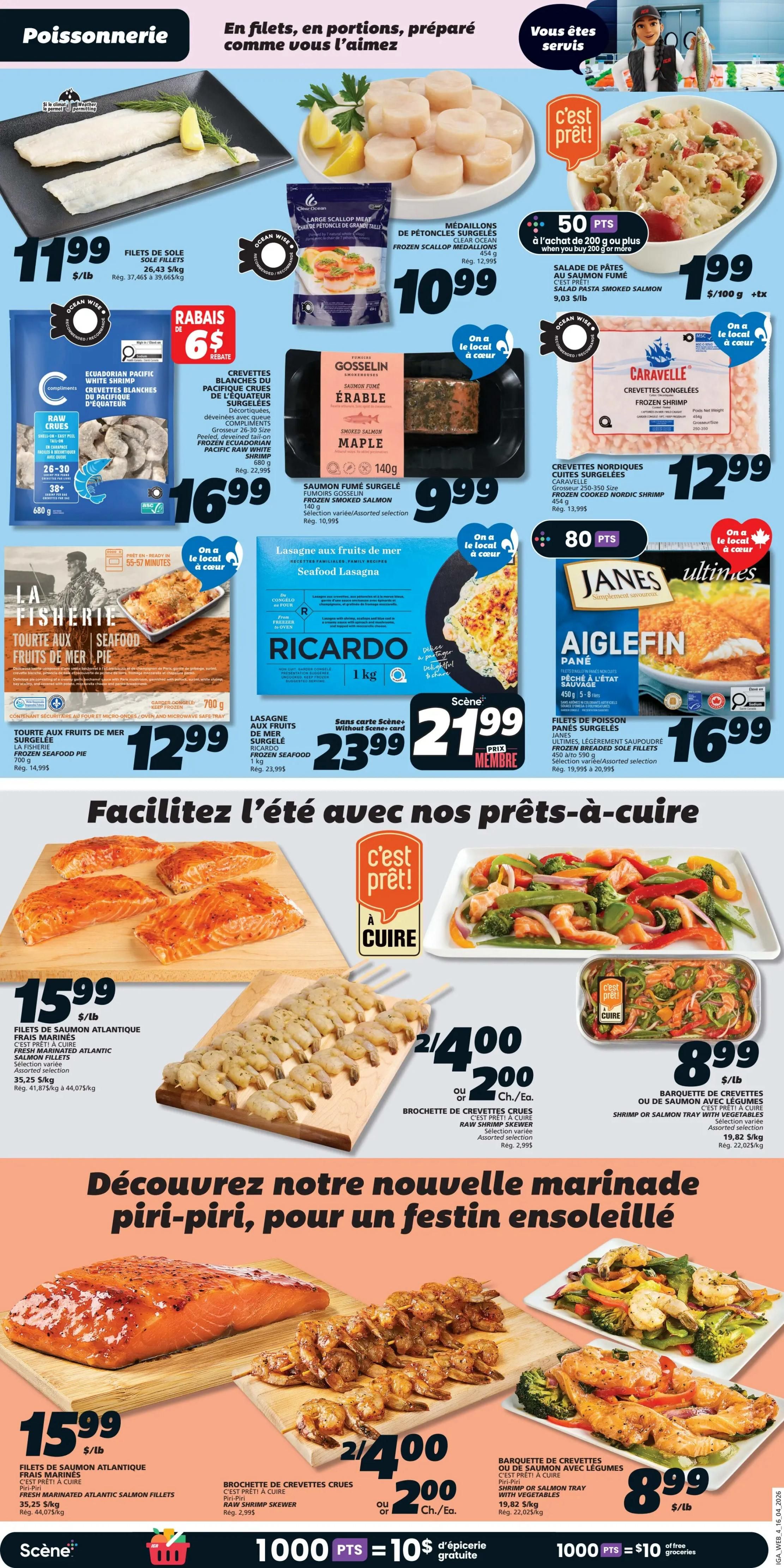 IGA (QC) Flyer April 16 to 22